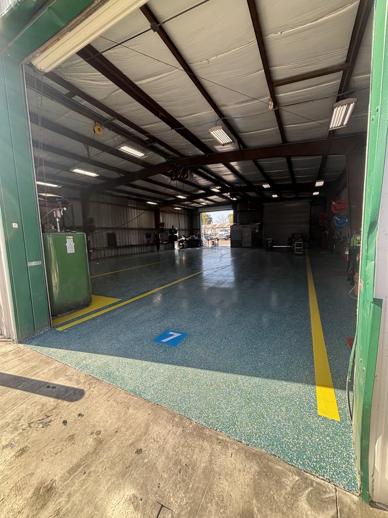 Epoxy Siloxane chemical-resistant floor system