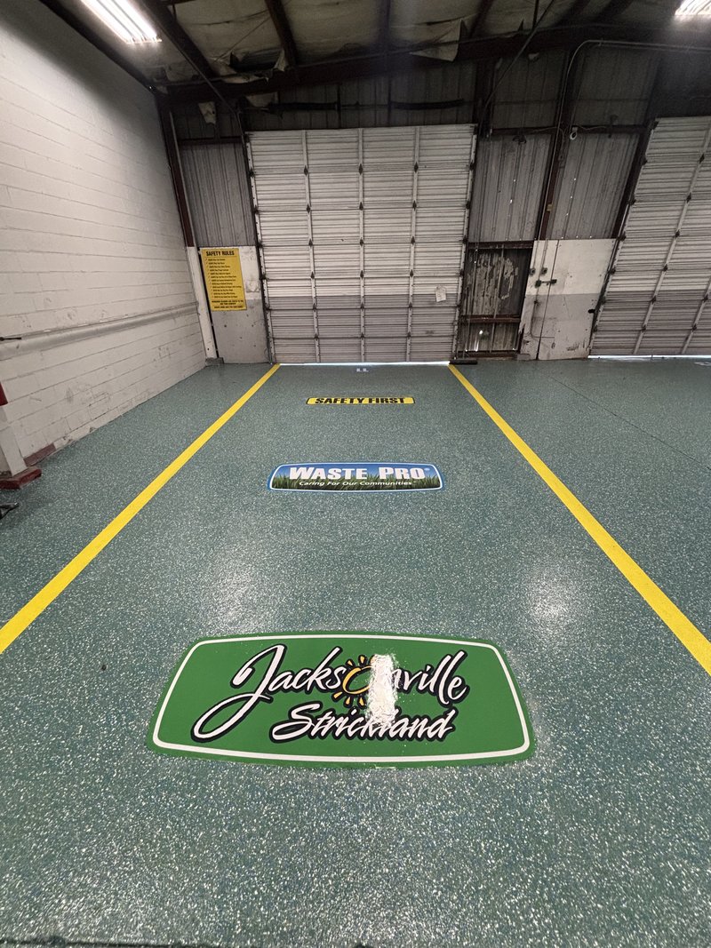 HB-Epoxy high-gloss commercial floor system