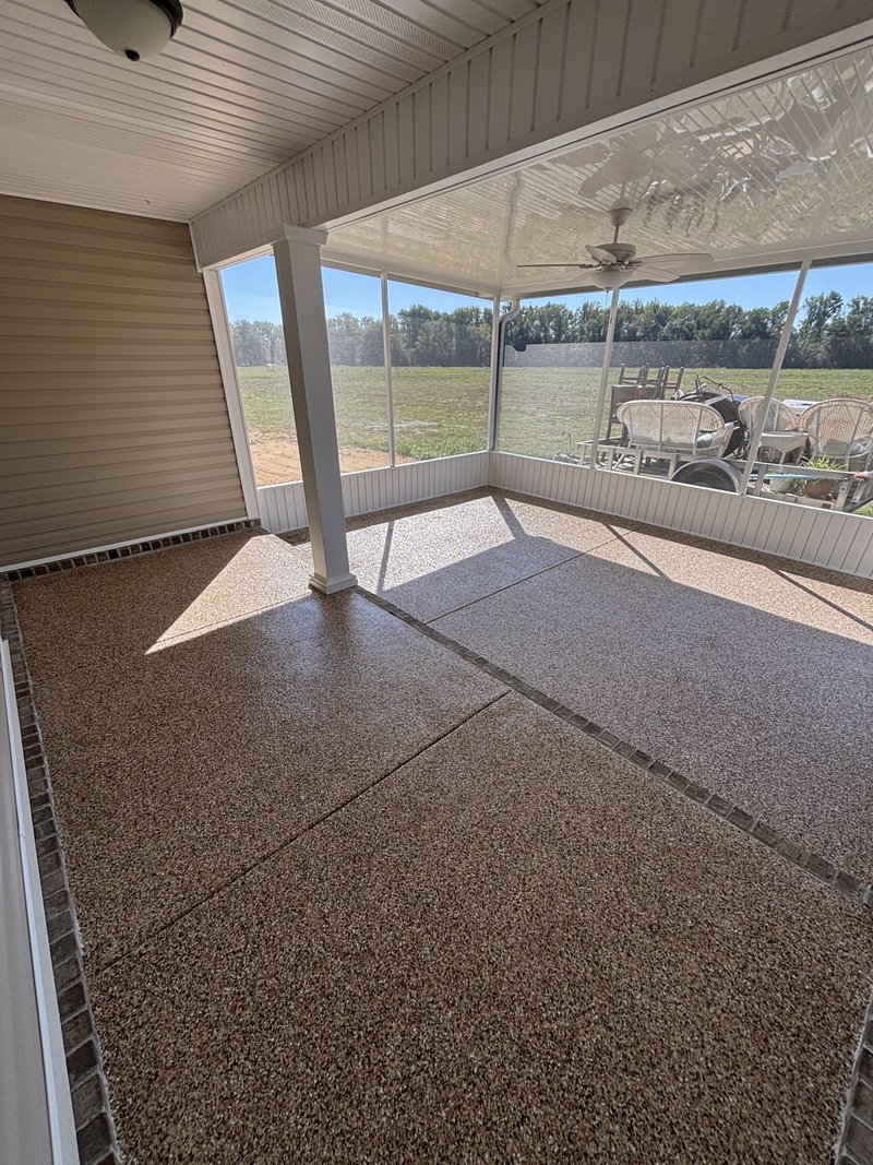 Patio coating in Statesboro, GA