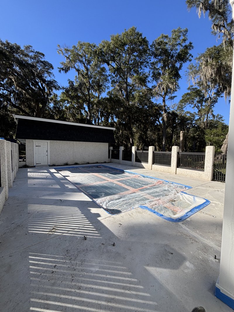 Driveway concrete coating in Georgetown, GA