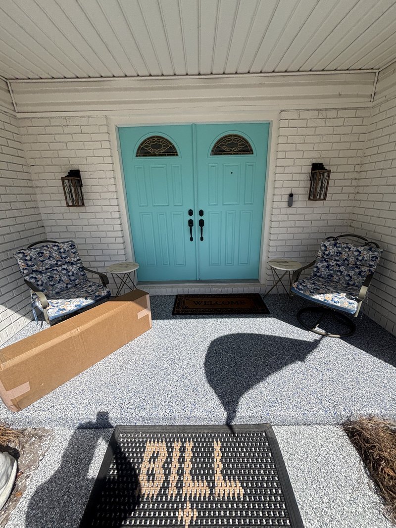 Patio concrete coating in Wilmington Island, GA