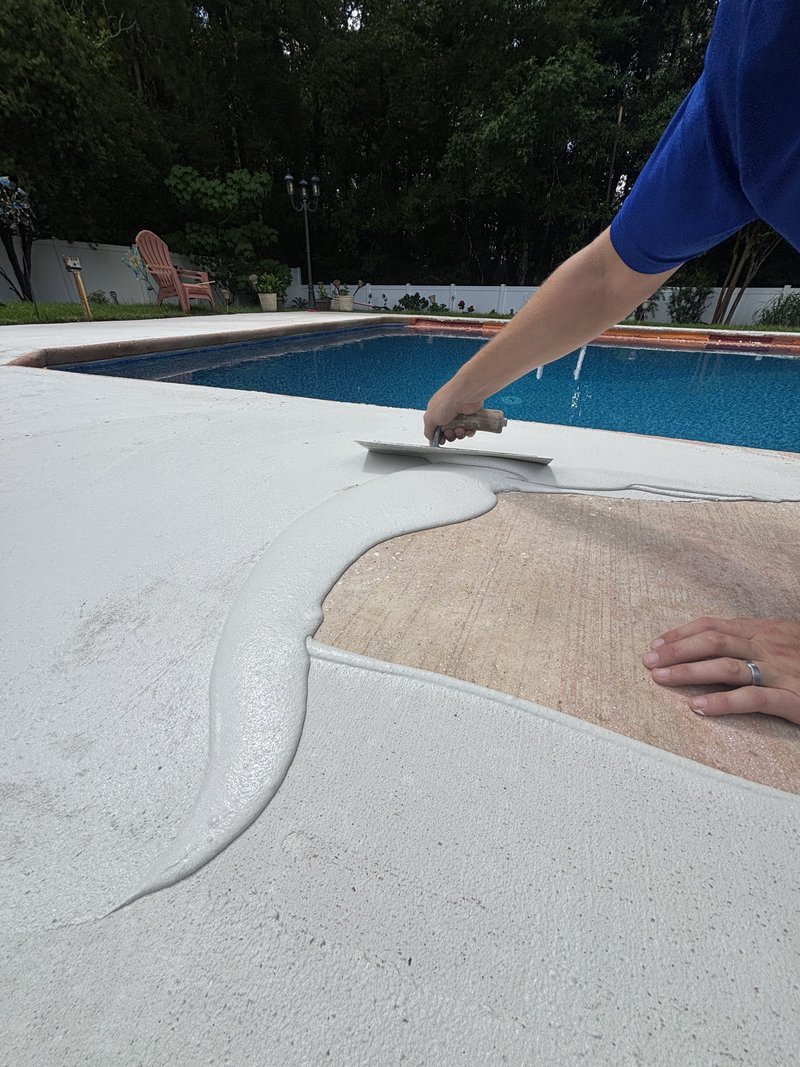 Pool deck coating in Brunswick, GA