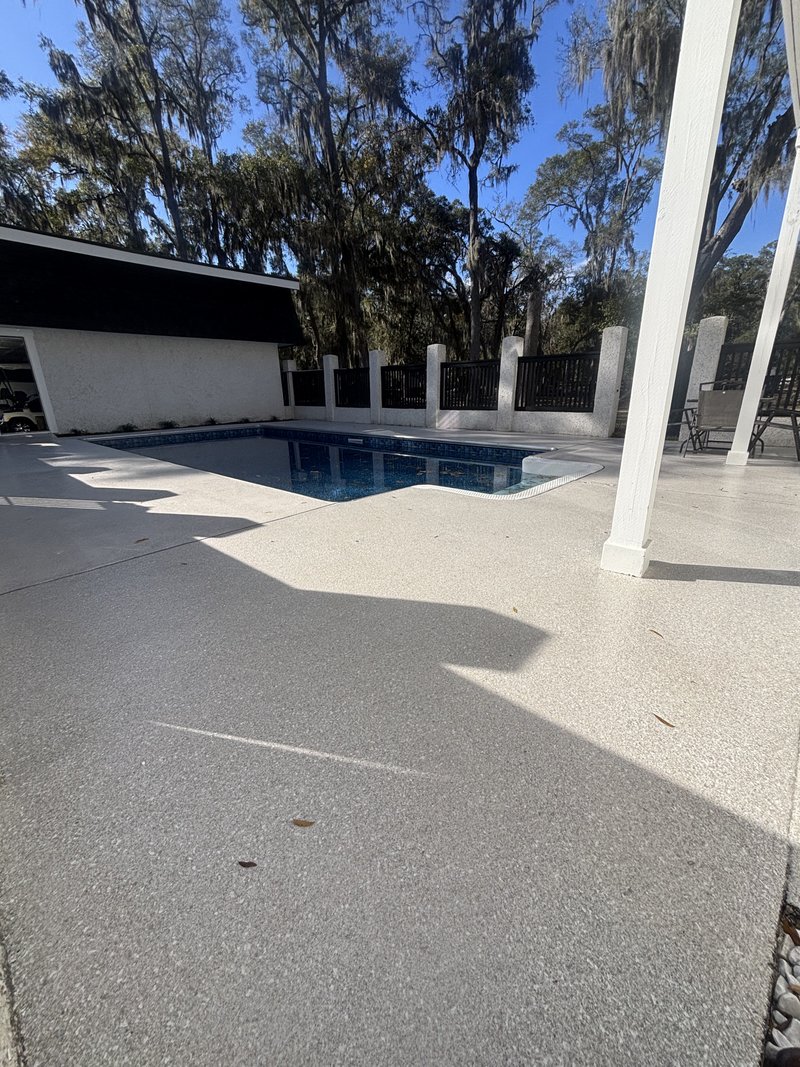 Pool deck coating in Georgetown, GA