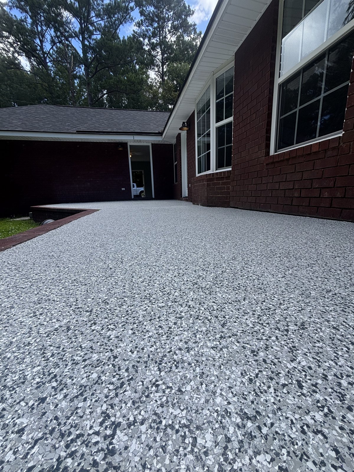 Flake floor in Flemington, GA