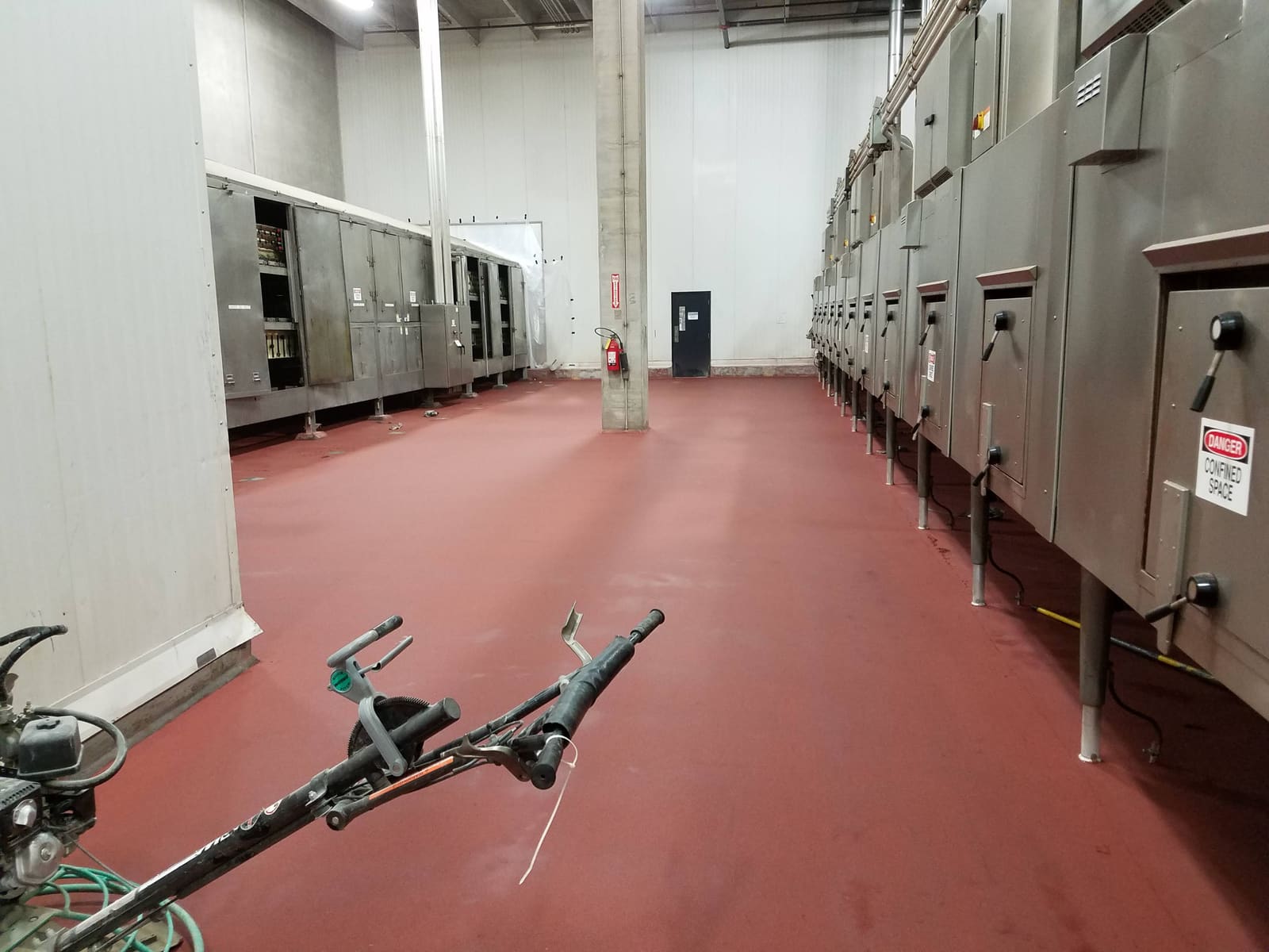 Urethane cement overlay floor