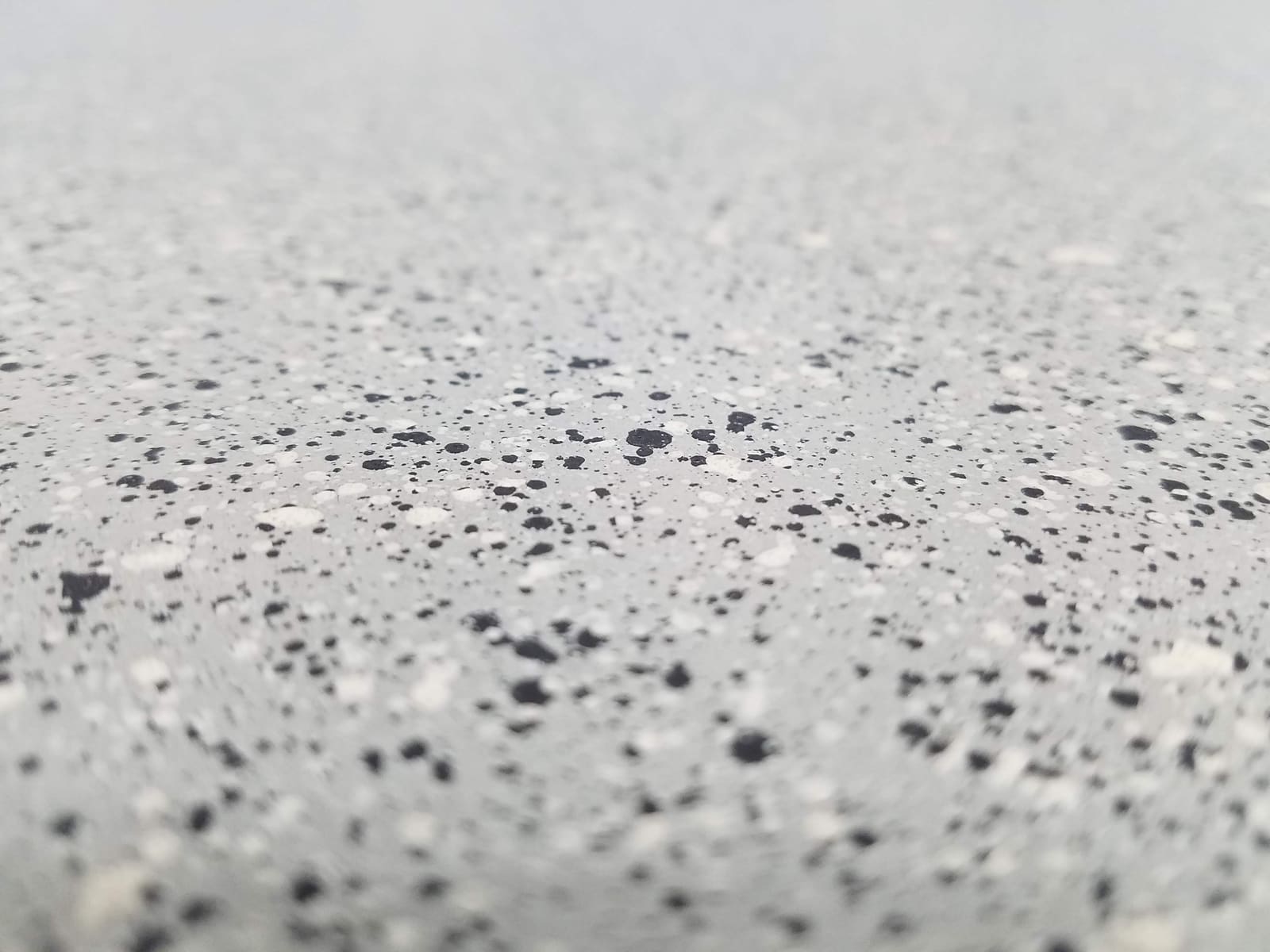Polished concrete floor